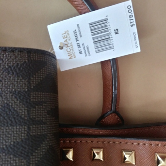 Michael kors purse shoulder hand bag w/ wallet